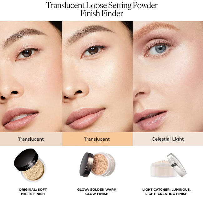 Пудра для обличчя Laura Mercier Translucent Loose Light Catcher освітлююча розсипчаста Cosmic Rose 29 г (194250037081) - зображення 5