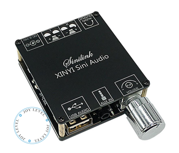 Усилитель звука двухканальный C50L 50x2 Ватт D-класс - поддержка Bluetooth AUX USB Цвет Чёрный - изображение 3