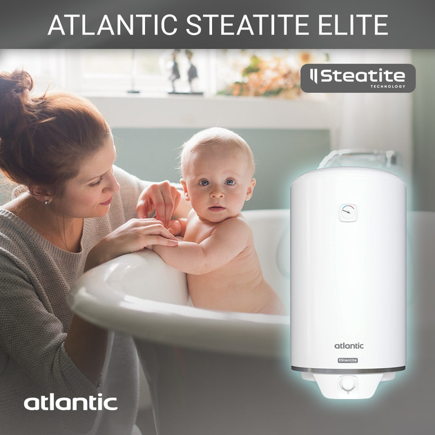 Бойлер ATLANTIC Steatite Elite VM 050 D400S-2-BC - зображення 2