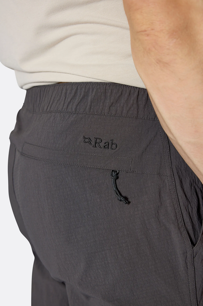 Штаны мужские Rab Agden Pants, Anthracite, Regular, L (34) (RB QFW-26-ANT-34-RG) - изображение 6