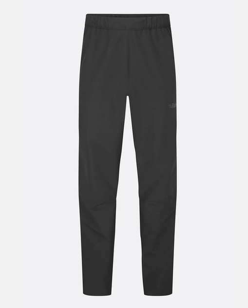 Штаны мужские Rab Downpour Pants, Black, М, Regular (RB QWI-27-BLK-MED) - Фото 1 Штаны мужские Rab Downpour Pants, Black, М, Regular (RB QWI-27-BLK-MED) - изображение 1