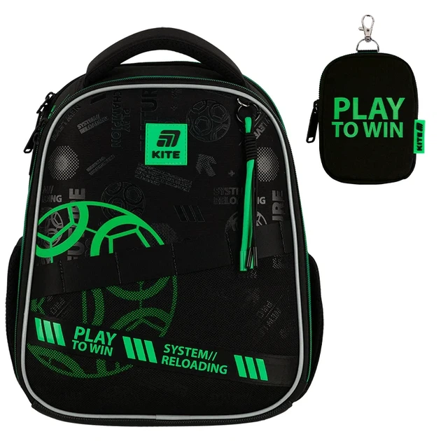 Рюкзак шкільний каркасний Kite Education Play&Win K25-555S-2 - изображение 2