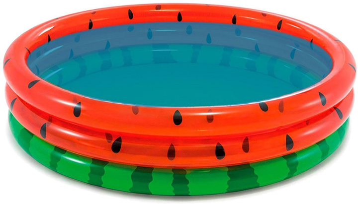 Basen dmuchany Intex Watermelon 168 x 38 cm (6941057413105) (955555911105557) - Outlet - obraz 2