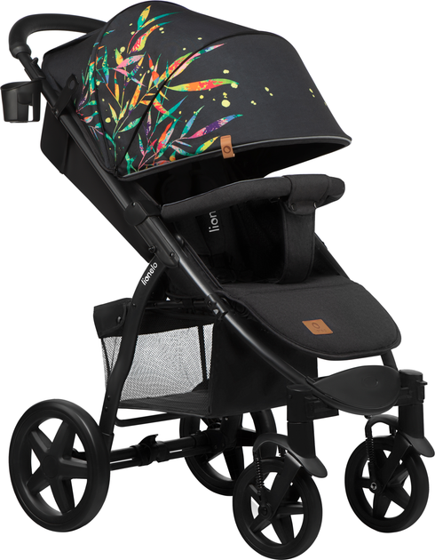 Wozek dla dzieci Lionelo Annet Plus Dreamin Black (5903771702904) (955555904555602) - Outlet - obraz 1