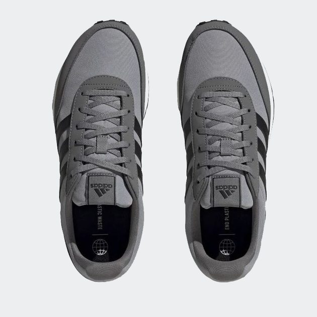 Чоловічі кросівки adidas Run 60S 3.0 HP2259 42 (8UK) 26.5 см Сірі (4066748791590) (955555901395259) - Уцінка - зображення 7