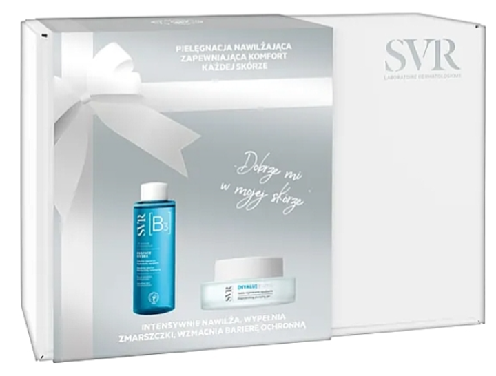 Zestaw do pielęgnacji twarzy SVR Hyalu Biotic Żel regenerujący 50 ml + Esencja nawilżająca do twarzy [B3] Essence Hydra 150 ml (3662361005154) - obraz 1