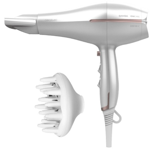 Suszarka do włosów Cecotec Bamba IoniCare 5300 Maxi Aura 04202 biała (8435484042024) - obraz 1