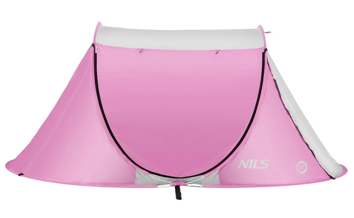 Пляжний намет Nils Camp саморозкладний NC3043 Рожевий (5907695523683) - зображення 3