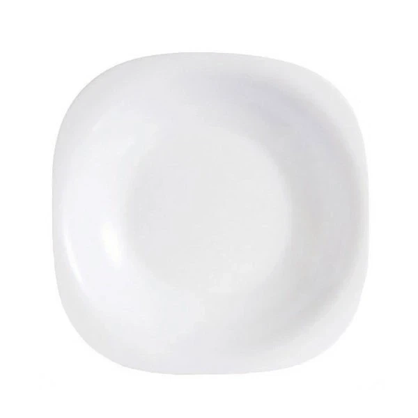 Тарелка глубокая квадратная Luminarc Carine White 21см (H3667) - изображение 2