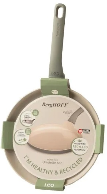 Сковорода для омлету Berghoff Leo Balance Moonmist Eco Сіра 25 см (5413821363141) - зображення 3