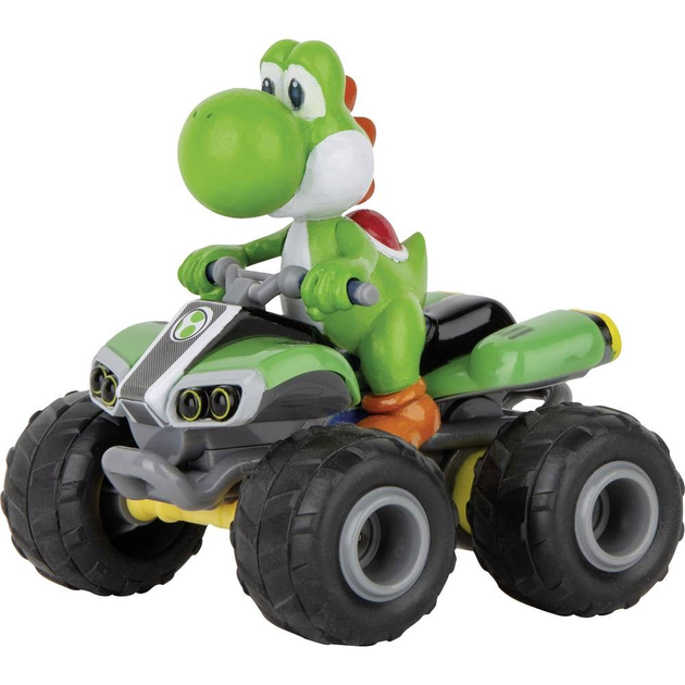 Машинка на радіокеруванні Carrera 2.4 GHz Mario Kart Yoshi - Quad 1:40 370400021 (9003150135265) - зображення 3