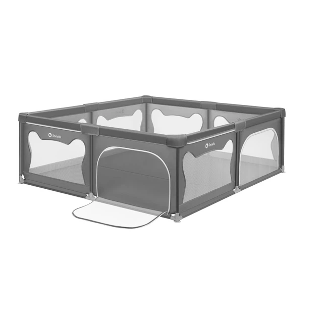 Манеж Lionelo WILLOW XL 207 х 68 х 187 см - сірий - Фото 2 Манеж Lionelo WILLOW XL 207 х 68 х 187 см - сірий - изображение 2