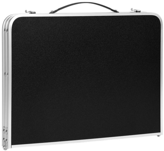 Туристичний складний стіл 60 x 40 см чорний (HTA40B BLACK) - зображення 4