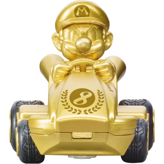 Машинка на радіокеруванні Carrera 2.4 GHz Mario Kart Mini RC 1:50 золота RV-370430031 (9003150148371) - зображення 5