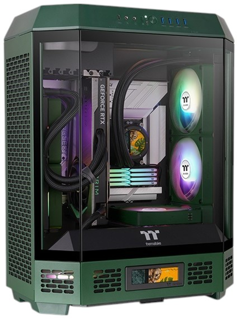 Obudowa Thermaltake The Tower 600 Racing Green (CA-1Z1-00MCWN-00) - obraz 1