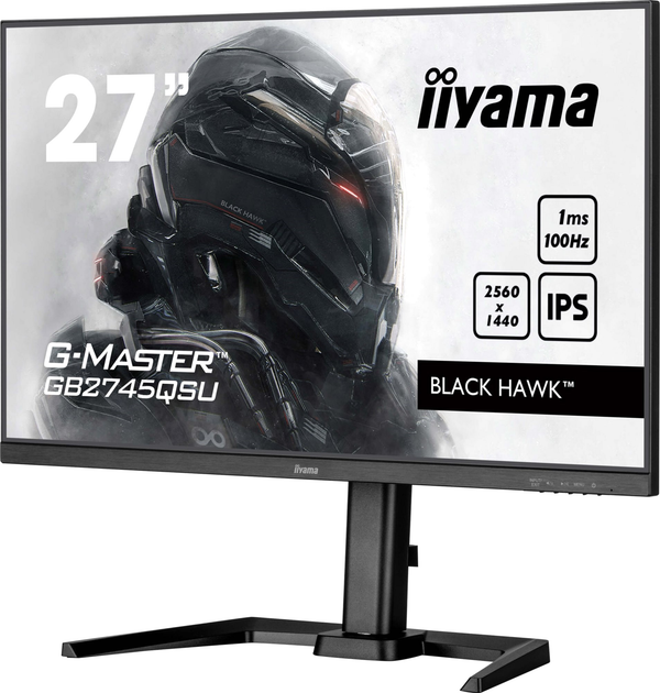 Монітор 27" Iiyama G-Master GB2745QSU-B2 (4948570124756) - зображення 4