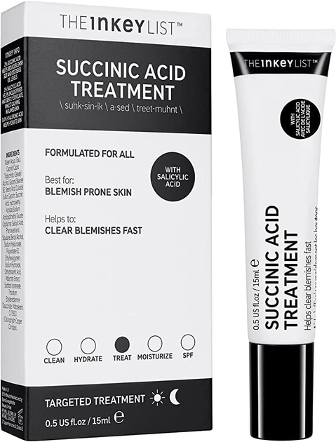 Serum do twarzy The Inkey List Bursztynowy Kwas Blemish 15 ml (5060879822306) - obraz 2