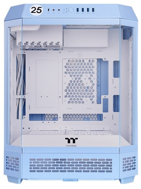 Obudowa Thermaltake The Tower 600 Hydrangea Blue (CA-1Z1-00MFWN-00) - obraz 2