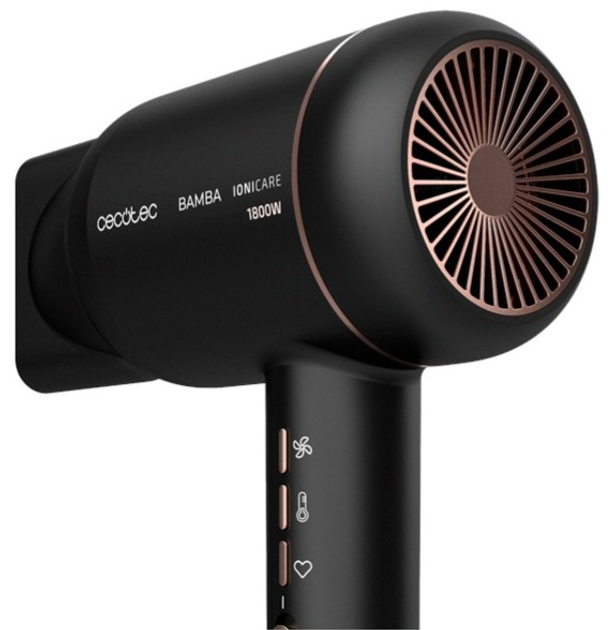 Suszarka do włosów Cecotec IoniCare 6000 RockStar Fire Czarno-czerwona - obraz 3