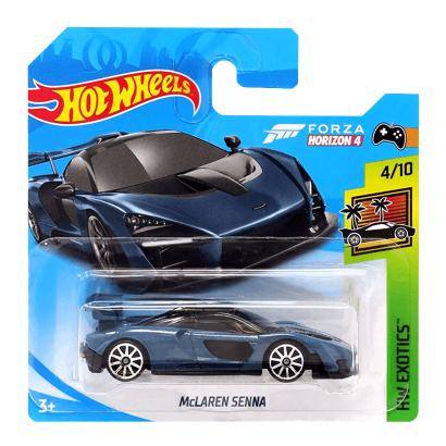 Машинка Базовая Hot Wheels Forza Horizon 4 McLaren Senna Exotics 1