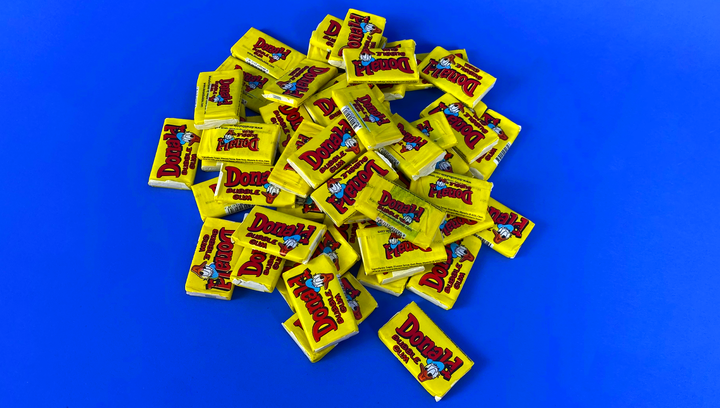 Набір Жувальна Гумка Donald Bubble Gum 10шт Yellow 4,5g - зображення 2