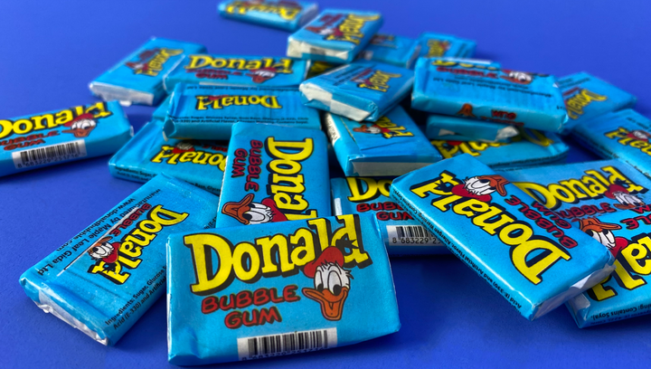 Набір Жувальна Гумка Donald Bubble Gum 10шт Blue 4,5g - Фото 3 Набір Жувальна Гумка Donald Bubble Gum 10шт Blue 4,5g - зображення 3