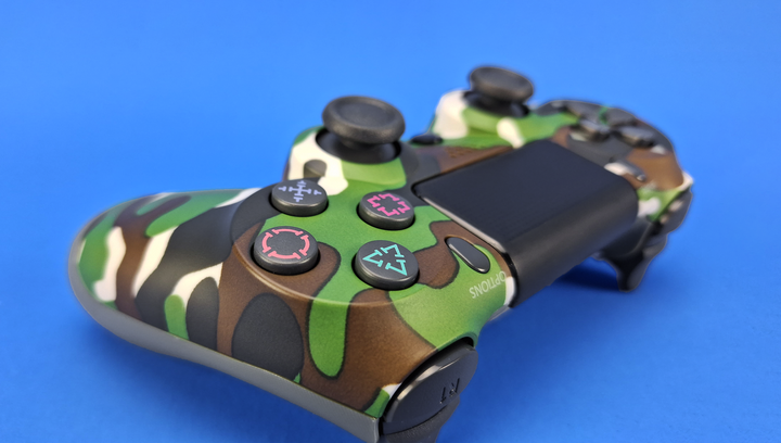 Геймпад Бездротовий RMC PlayStation 4 DoubleShock 4 Green Camo - зображення 2