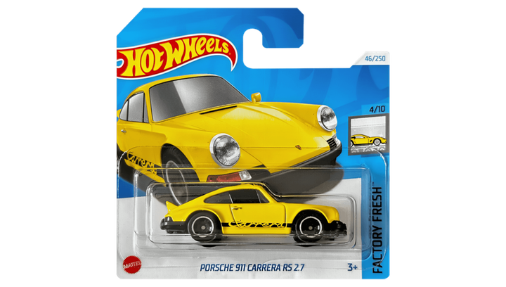 Машинка Базовая Hot Wheels Porsche 911 Carrera RS 2.7 Factory