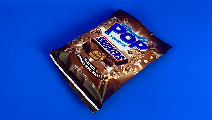 Попкорн Snickers Candy Pop 28g - Фото 2 Попкорн Snickers Candy Pop 28g - изображение 2