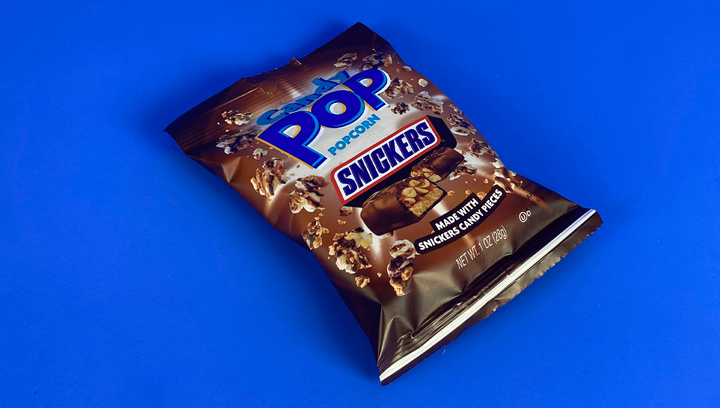 Попкорн Snickers Candy Pop 28g - Фото 4 Попкорн Snickers Candy Pop 28g - изображение 4