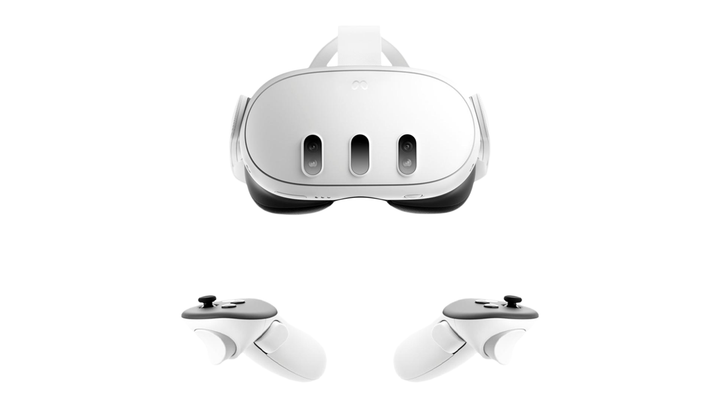 Очки Виртуальной Реальности Meta Quest 3 128GB White Б/У – фото