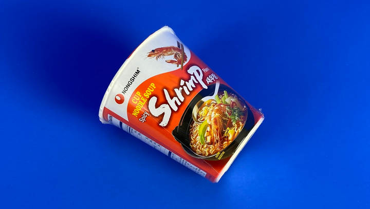 Локшина Nongshim Cup Noodle Spicy Shrimp з Креветками Гостра 67g - Фото 4 Локшина Nongshim Cup Noodle Spicy Shrimp з Креветками Гостра 67g - зображення 4