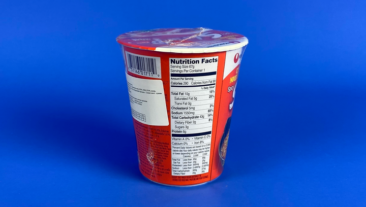 Локшина Nongshim Cup Noodle Spicy Shrimp з Креветками Гостра 67g - Фото 5 Локшина Nongshim Cup Noodle Spicy Shrimp з Креветками Гостра 67g - зображення 5