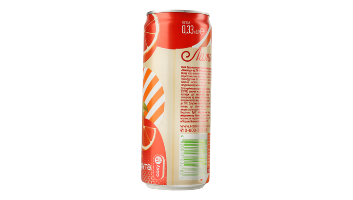 Напиток Моршинська Лимонада Грейпфрут 330ml - изображение 3