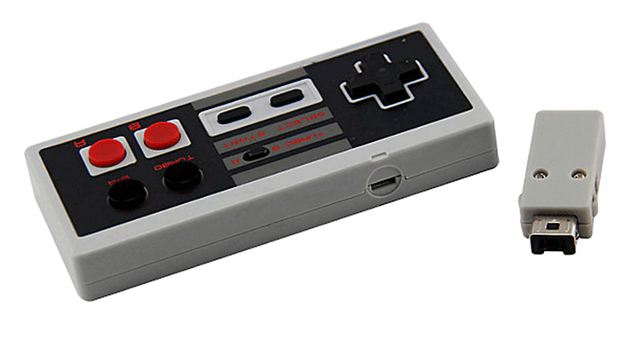 Геймпад Бездротовий RMC NES Classic Mini Grey - зображення 3
