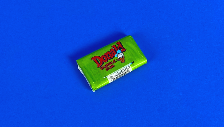 Набір Жувальна Гумка Donald Bubble Gum 10шт Green 4,5g - зображення 5