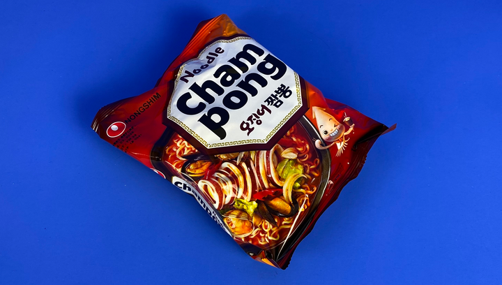 Локшина Nongshim Champong Рамьон зі Смаком Морепродуктів Гостра 124g - зображення 2