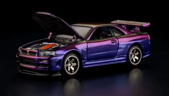 Машинка Premium Hot Wheels Nissan Skyline GT-R (BNR34) Red