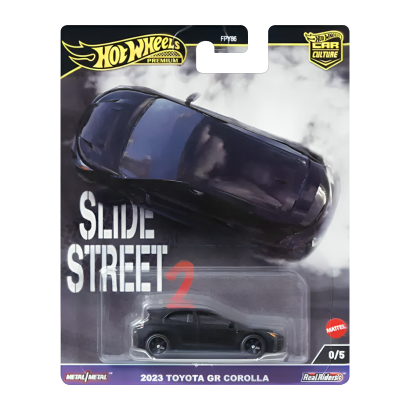 Машинка Premium Hot Wheels 2023 Toyota GR Corolla Chase Slide