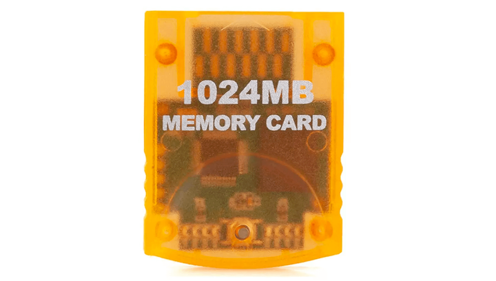 Карта Пам'яті RMC GameCube 16344 Blocks 1GB Trans-Orange - Фото 2 Карта Пам'яті RMC GameCube 16344 Blocks 1GB Trans-Orange - зображення 2