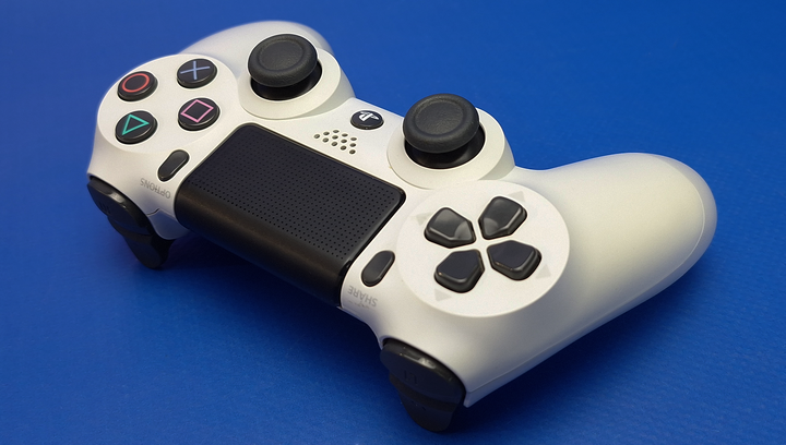 Геймпад Бездротовий Sony PlayStation 4 DualShock 4 Version 2 White Б/У - зображення 5