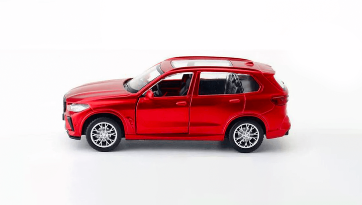 Машинка Автопром BMW X5M 1:43 Red - изображение 4