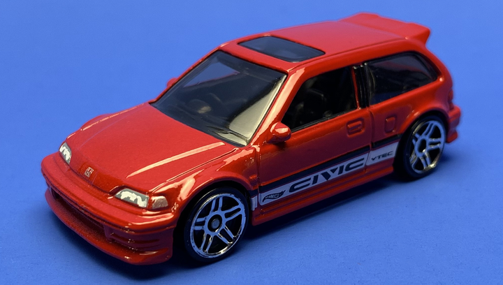 Машинка Базова Hot Wheels '90 Honda Civic EF J-Imports 1:64