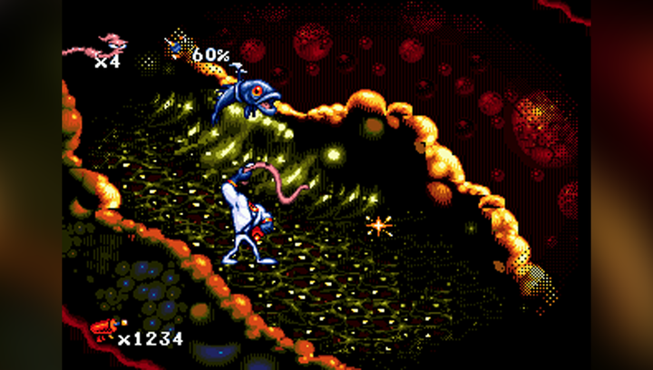 Игра RMC Mega Drive Earthworm Jim Английская Версия - изображение 7