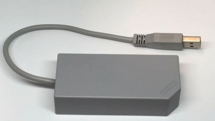 Адаптер Nintendo Wii RVL-015 LAN - USB Grey Б/У – фото