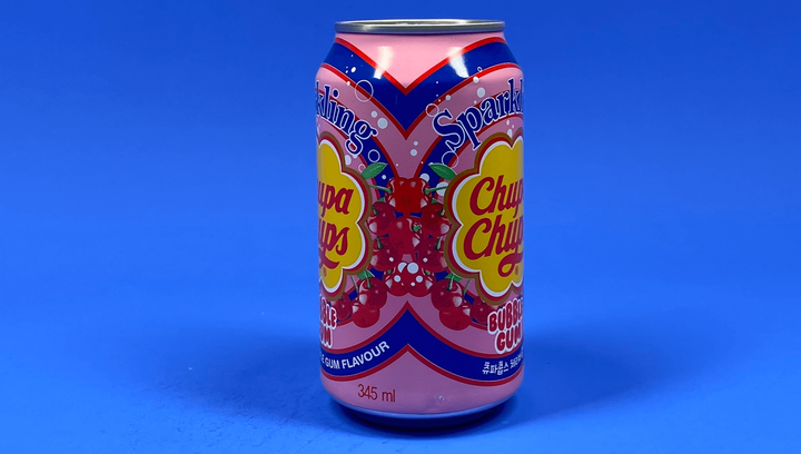 Набір Напій Chupa Chups 12шт Bubble Gum Flavour 345ml - Фото 3 Набір Напій Chupa Chups 12шт Bubble Gum Flavour 345ml - зображення 3