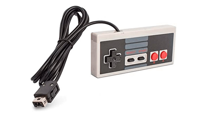 Геймпад Дротовий RMC Wii Classic Controller NES Style Grey 1m - зображення 4