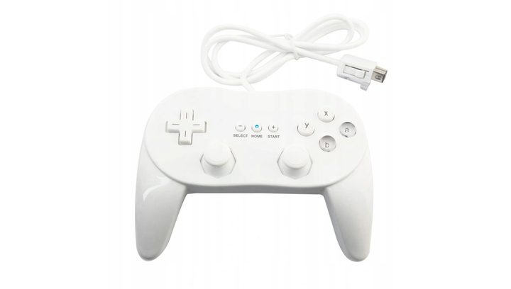 Геймпад Дротовий RMC Wii Classic Controller Pro White 1m - зображення 2