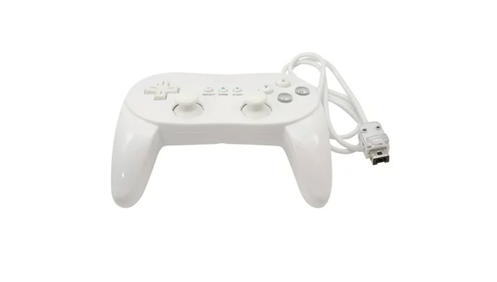 Геймпад Дротовий RMC Wii Classic Controller Pro White 1m - зображення 4