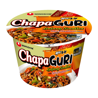 Локшина Nongshim ChapaGuri Середньогостра 114g - Фото 1 Локшина Nongshim ChapaGuri Середньогостра 114g - зображення 1